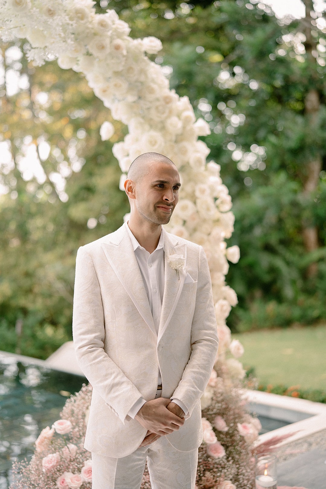 Mackenzie & Alexander's PRIVATE VILLA LUXURY ELOPEMENT IN COSTA RICA, Planning by Mil Besos Costa Rica, featured on Adriana Weddings