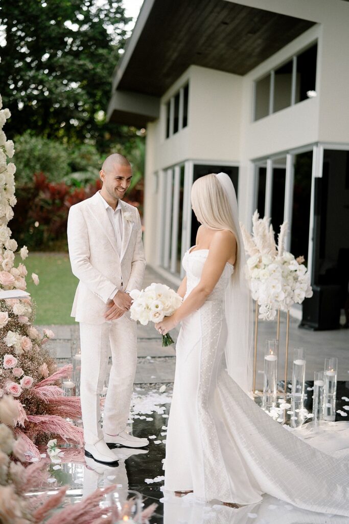 Mackenzie & Alexander's PRIVATE VILLA LUXURY ELOPEMENT IN COSTA RICA, Planning by Mil Besos Costa Rica, featured on Adriana Weddings