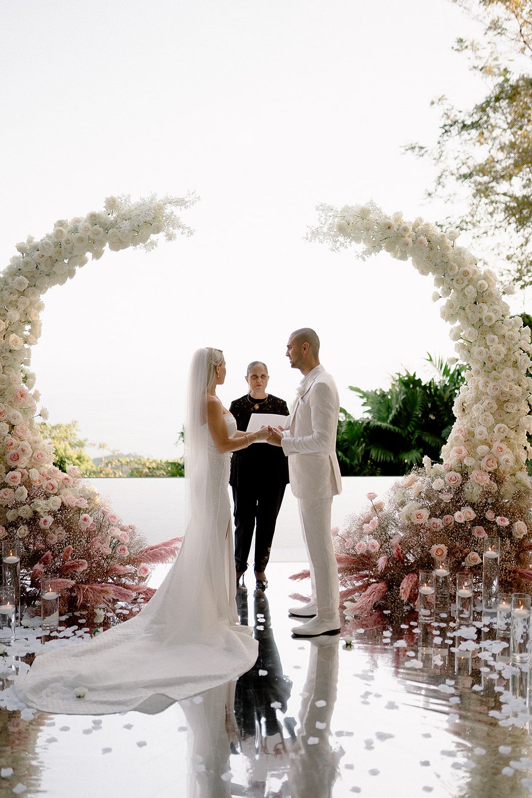 Mackenzie & Alexander's PRIVATE VILLA LUXURY ELOPEMENT IN COSTA RICA, Planning by Mil Besos Costa Rica, featured on Adriana Weddings