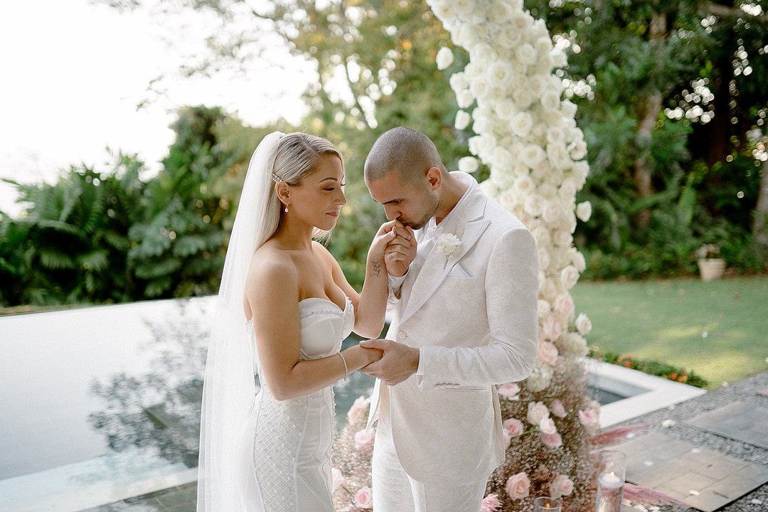 Mackenzie & Alexander's PRIVATE VILLA LUXURY ELOPEMENT IN COSTA RICA, Planning by Mil Besos Costa Rica, featured on Adriana Weddings