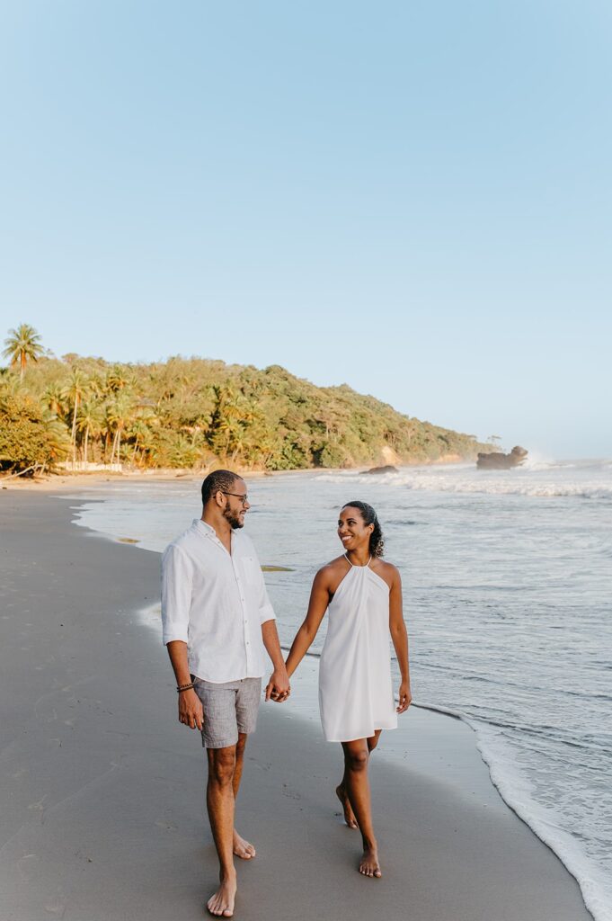 Anya & Kienan's Engagement Love Story in Trinidad & Tobago, featured on Adriana Weddings.