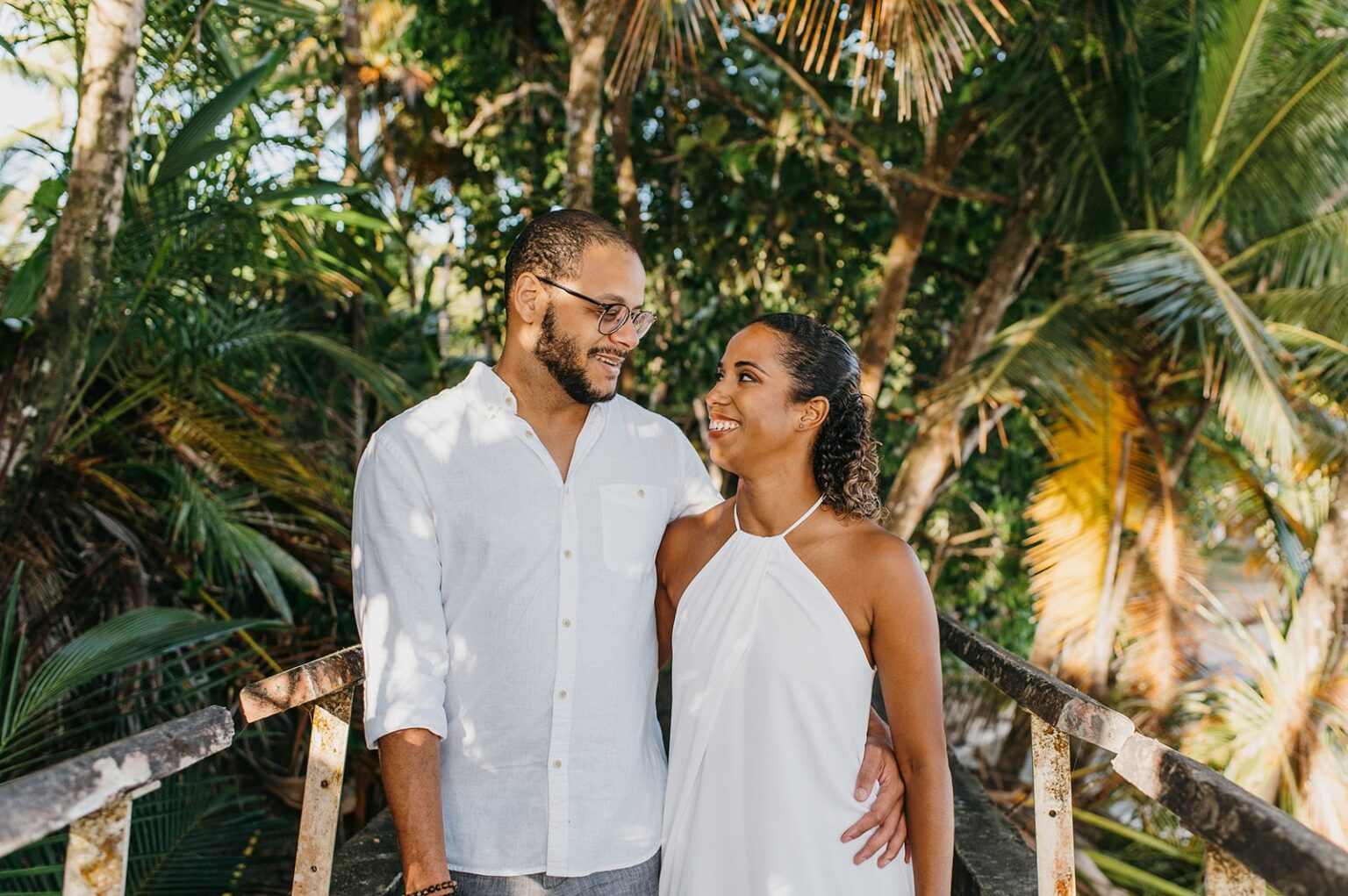 Anya & Kienan's Engagement Love Story in Trinidad & Tobago, featured on Adriana Weddings.