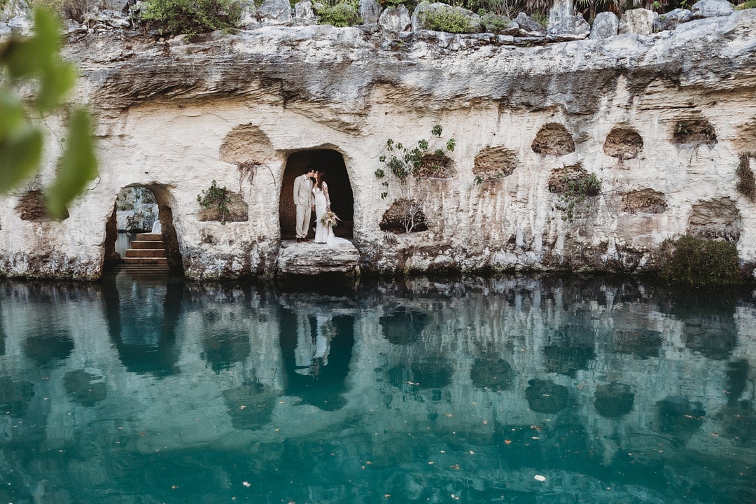 ALLIX & TYLER’S LUXURIOUS XCARET WEDDING IN MEXICO, Photography by Dream Bella Photography, for Destination Wedding network Adriana Weddings