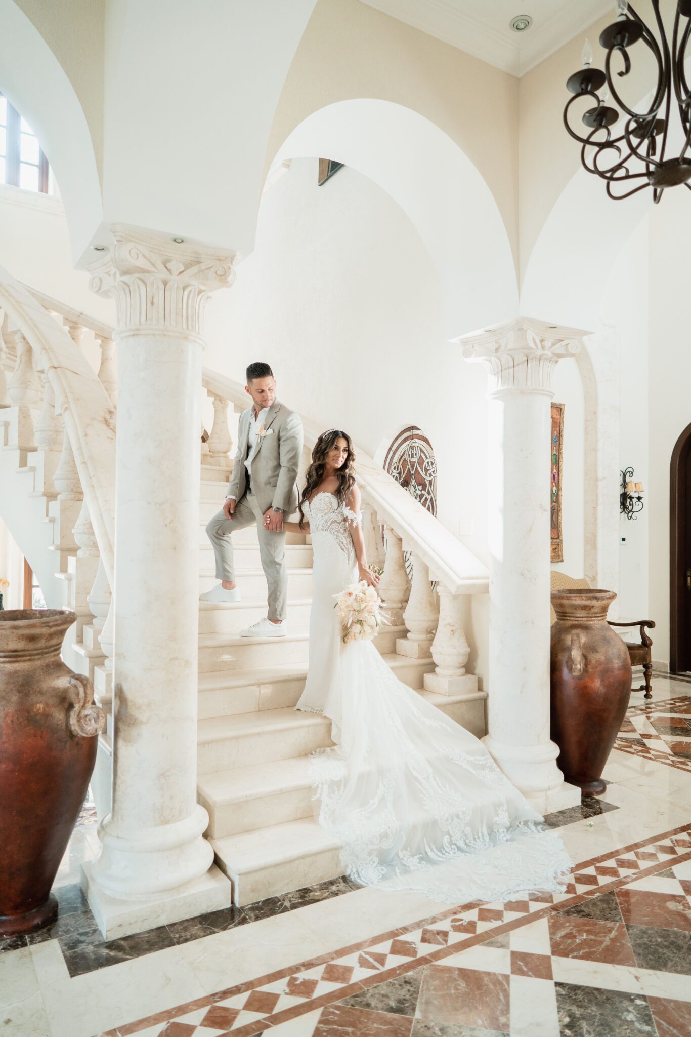 ANDREA AND SALVATORE’S ENCHANTING BOHEMIAN DESTINATION WEDDING AT VILLA LA JOYA in MEXICO. Destination Wedding planning by Adriana Weddings