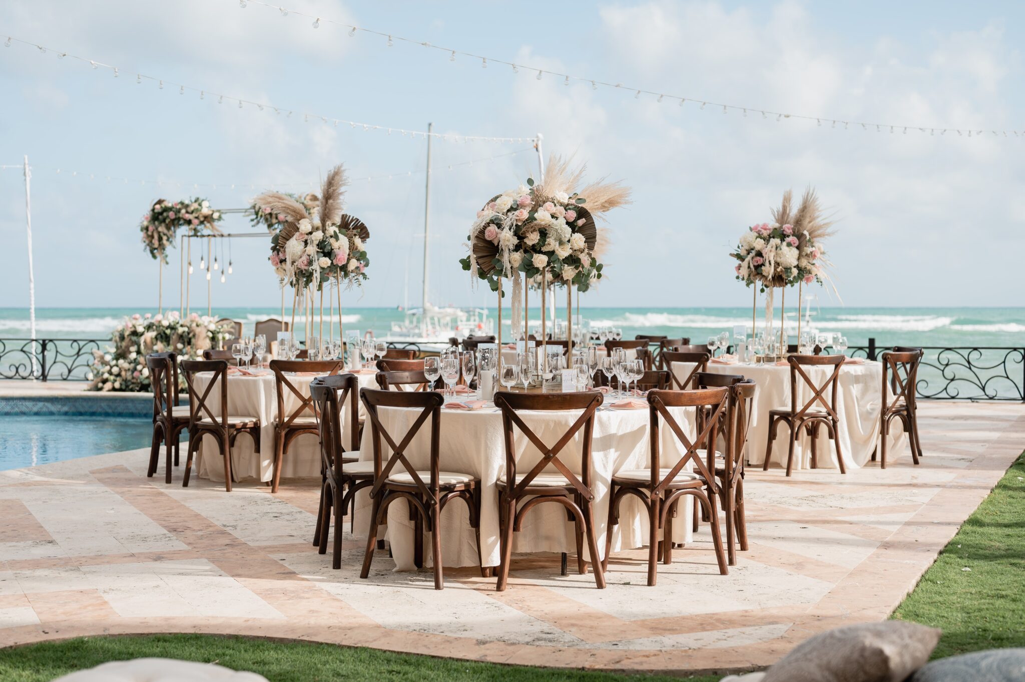 ANDREA AND SALVATORE’S ENCHANTING BOHEMIAN DESTINATION WEDDING AT VILLA LA JOYA in MEXICO. Destination Wedding planning by Adriana Weddings