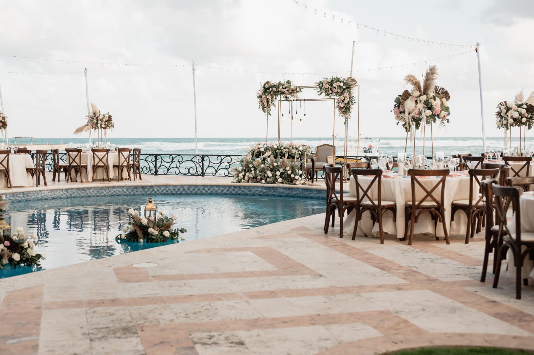 ANDREA AND SALVATORE’S ENCHANTING BOHEMIAN DESTINATION WEDDING AT VILLA LA JOYA in MEXICO. Destination Wedding planning by Adriana Weddings